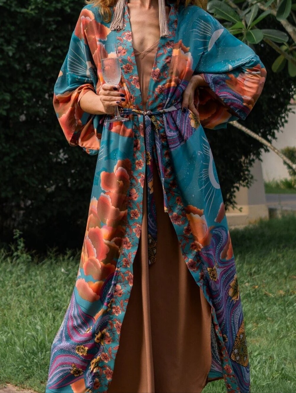 Wicked AF "Terina" Kimono, L